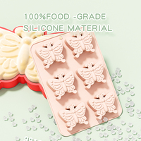 Nouvel Arrivage Usine : Moule à Gâteau en Silicone Antiadhésif Écologique Modèle Papillon, Qualité Alimentaire, Outil de Cuisson DIY, Compatible Four, pour Mousse