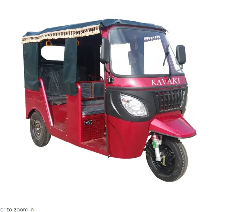 Kavaki nuevo estilo de pasajeros triciclo Tuk autobús turístico artificial autobús turístico triciclo eléctrico comercial