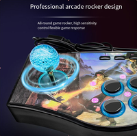 Controlador de Joystick Arcade Universal JP308 con USB para Proyector, Joypad para Juegos de Consola PS3, PS2, PC, SmartTV, PC360