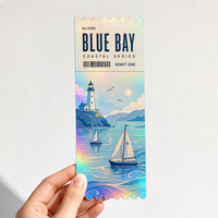 Broussailles de coupons holographiques multi-usages découpées à l'emporte-pièce pour les campagnes de jeux d'anime, personnalisables avec votre artwork et vos dimensions, vente en gros