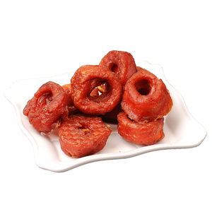 Gà Thịt Bò Bọc <span class=keywords><strong>Rawhide</strong></span> Dental Twist Chewy Đào Tạo Thức Ăn Vật Nuôi Snacks - Product Image 6