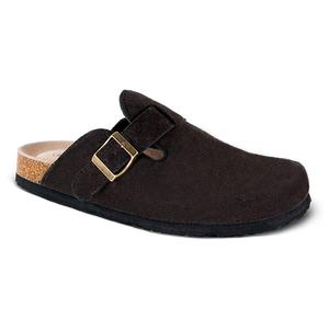 Zuecos de ante de vaca unisex de buena calidad al por mayor, zapatos sin cordones para hombre y mujer, Zapatillas para interior y exterior - Product Image 5