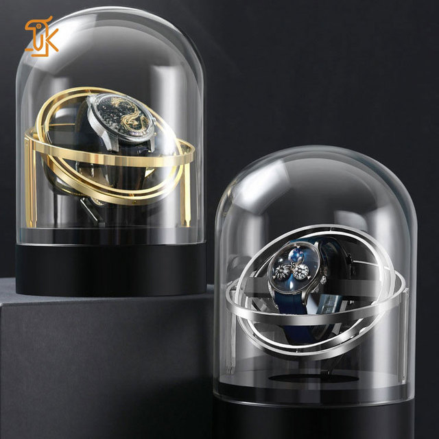 Mechanical Watch Winder Rotator Rotary Storage Box Single Gyro Automatic Electronic Watch Winder Machine