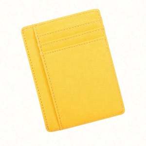 Portefeuille en cuir unisexe toutes couleurs pour cartes d'identité, passeports et cartes de vaccination – Offre Spéciale - Product Image 3