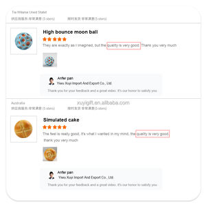 Pelota Antiestrés de PU con Forma de Dumpling Mini para Adultos, Marca Xy, Unisex, con Tarjetas Positivas, Juguete para Aliviar el Estrés - Product Image 4