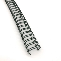 Spirale de reliure métallique durable à double boucle et anneau double fil pour une reliure de qualité supérieure