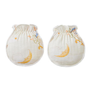 Gants pour bébé en cristal d'octobre, anti-rayures, à mâcher, respirants, pour nouveau-nés de 0 à 12 mois - Product Image 5