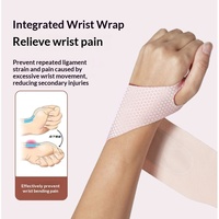 Attelle de poignet pour entorse, manchon de protection pour gaine tendineuse, fermeture magnétique, fine, en fibre de polyester, ajustement universel