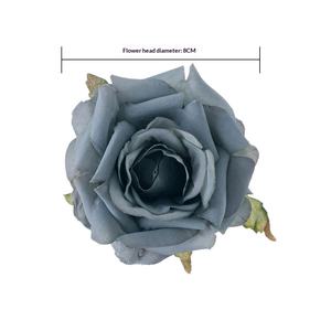 Fleur artificielle, tête de rose bouclée, boîte à fleurs, décoration intérieure, mariage, vente en gros, style INS - Product Image 4