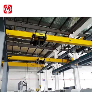 5 tấn Châu Âu loại hoist trên không cầu trục Bộ dụng cụ cần cẩu chi phí 10 tấn EOT Crane phong cách Châu Âu cần cẩu