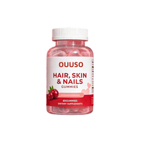 Gummies OEM Cheveux Peau Ongles Biotine Beauté Croissance des Cheveux Vitamine Naturelle pour Femmes GUMMIES CHEVEUX, PEAU & ONGLES