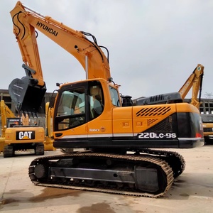 Maquinaria de Construcción Eficiente para Movimiento de Tierras: Excavadora de Orugas HYUNDAI 220LC-9S de 22 Toneladas a Precio Económico con Componentes Clave - Product Image 2