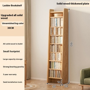 Tất Cả Các Rắn Sàn Gỗ Đứng Kệ Sách Nhà Lưu Trữ Tổ Chức Kệ Sách Lưu Trữ Giá Trẻ Em Hiện Đại Phòng Khách Tủ Sách - Product Image 2