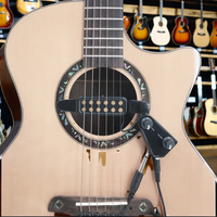 Chine Usine En Gros No-Punch Universal Guitare Acoustique Pickup Simple No-Hole Folk Guitare Accessoire