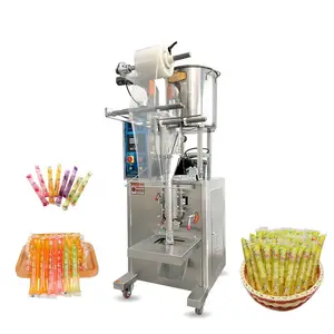 Automatic vertical Jelly Ice Lolly Honey milk juice stick Sachet Filling and Sealing machines liquid Packing Machine