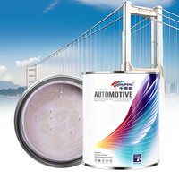 Peinture automobile durable 1K Pearl Masterbatch, revêtement liquide acrylique lissant et auto-nivelant