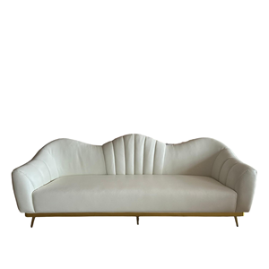 Precio de fábrica estilo moderno blanco <span class=keywords><strong>reina</strong></span> y Rey asiento de amor boda Hotel escenario sofá evento decoración banquete área de descanso - Product Image 1
