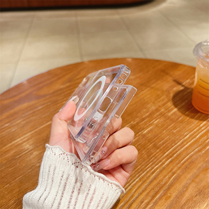 Pour Samsung <span class=keywords><strong>Z</strong></span> <span class=keywords><strong>Fold</strong></span> 7 étui en acrylique transparent transparent PC TPU couverture de charge sans fil magnétique pour Samsung Galaxy <span class=keywords><strong>Z</strong></span> Fold7 6 5 4 <span class=keywords><strong>3</strong></span> - Product Image 4