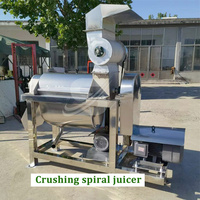 Pulpeuse de jus d'écrasement de graines de fruit de passion de carotte et machine commerciale d'extrait de séparation de pulpe à vendre