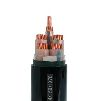 Cable de Alimentación de Cobre Ignífugo Confiable ZRC-YJV con Aislamiento XLPE para Proyectos Subterráneos y de Centrales Eléctricas