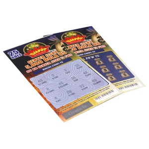 Factory Price Printing Card Scratch Off Lottery Tickets Lotto Scratch Cards - Product Image 5