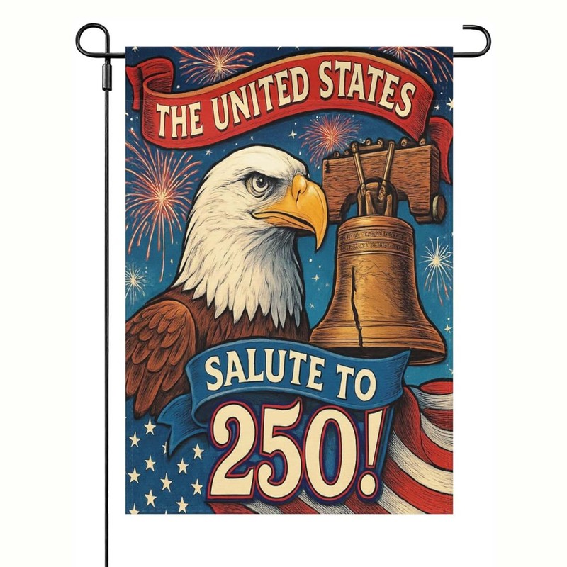 United States 250th Anniversary Garden Flag