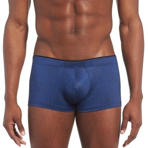 Calzoncillos Boxer de Punto Transpirable Azul Personalizados para Hombre - Product Image 3