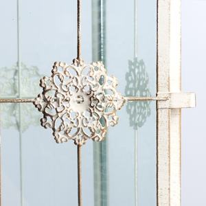 מתכת עם זכוכית פנס חיצוני גן דקורטיבית מקורה מתכת פנס עבור נר עתיק בית דקורטיבי מתכת פנס - Product Image 5