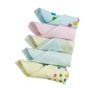 Toallas cuadradas de gasa de algodón puro, 25x25 cm, toallas de baño suaves y absorbentes para niños, respetuosas con la piel, para niños y guarderías - Product Image 5