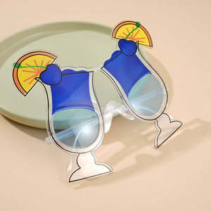 Occhiali da Sole per Feste in Spiaggia Tropicale, 10 Stili con Fenicotteri e Cocktail, Accessori Divertenti per Foto Estive in Piscina e Vacanze - Product Image 6