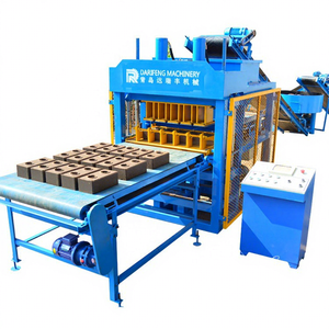 Presse électrique <span class=keywords><strong>DF5</strong></span>-10 1 brique 3 trous emboîtement sol argile boue ciment brique moule moules compressé terre bloc Machine à vendre - Product Image 1