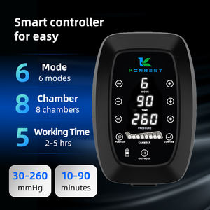 Masajeador de Compresión de Aire para Circulación Sanguínea en Pies y Piernas de 8 Cámaras a Precio de Fábrica, Botas de Presoterapia - Product Image 2