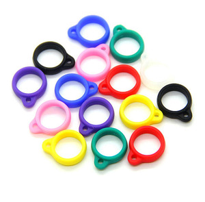 Anillos de <span class=keywords><strong>Silicona</strong></span> para Cordón de Sujeción, Anillos de Goma para Bolígrafos, Anillos de <span class=keywords><strong>Silicona</strong></span> de Goma Personalizados al por Mayor - Product Image 4
