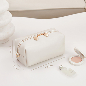 Sac à bandoulière pour téléphone <span class=keywords><strong>portable</strong></span>, sac cadeau de mode pour femmes, sacs de voyage imperméables portables, sacs cosmétiques en cuir PU, fermeture éclair, grande <span class=keywords><strong>pochette</strong></span> à maquillage - Product Image 4