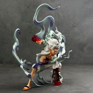 Figura de Luffy Gear 5 de One Piece de 25 cm, Forma Nika, <span class=keywords><strong>Despertar</strong></span> del Dios del Sol con Efectos de Llama, Figura de Acción de PVC, Modelo Coleccionable - Product Image 3