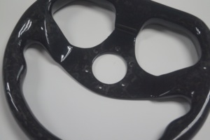 Volante Deportivo SHENYU de Fibra de Carbono con Acabado Brillante Tipo D para Modificación de Autos de Carreras - Product Image 2