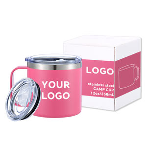 Tasses en liège noir mat 16oz en acier inoxydable avec fond en liège, gobelet de voyage à café avec couvercle coulissant et poignée, double paroi sous vide - Product Image 1