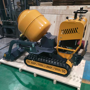 Mini Dumper Cingolato Portatile, <span class=keywords><strong>Betoniera</strong></span> Autocaricante Mobile, Caricatore con Benna Ribaltabile, Alimentato a <span class=keywords><strong>Motore</strong></span>, Alta Efficienza, 3 km/h - Product Image 3