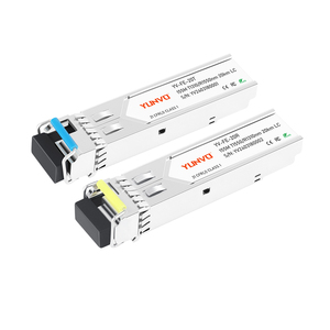 Yunvo 100BASE-BX-U SFP BiDi 100 Mb/s modulo ricetrasmettitore in fibra ottica GLC-FE-100BX-D con Tx1310/Rx1550nm per 20KM di trasmissione - Product Image 6