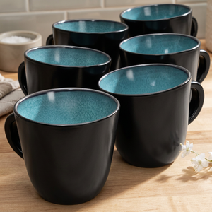 Taza Moderna de Cerámica de 450 ml, Ecológica, Apta para Microondas y Lavavajillas, con Asa, para Fiestas - Product Image 4