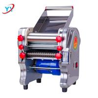 Machine à presser les pâtes spaghetti en acier inoxydable, électrique, pour étaler la pâte et couper les nouilles, idéale pour les restaurants et la préparation des enveloppes de raviolis