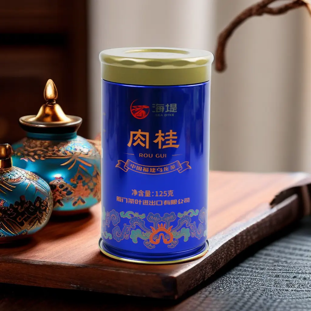 Kotak kemasan kaleng teh hitam besi teh hijau dapat disegel pabrik penjualan langsung