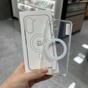 Étui magnétique pour téléphone portable pour Samsung S26 EDGE S25 S24 S23 FE S22 EDGE Ultra Coque arrière Prise en charge de la charge sans fil A35 A54 A36 - Product Image 1