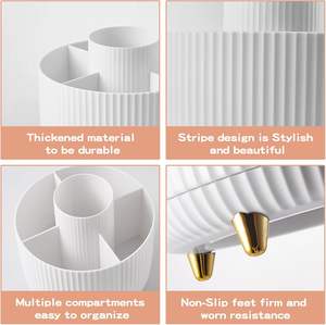 Mixed Procurement Low Price Multifunctional <b>Makeup</b> Kit Box for Full <b>Set</b> 360° Rotate <b>Makeup</b> <b>Brush</b> Holder Organizer <b>Makeup</b> Box - Product Image 2