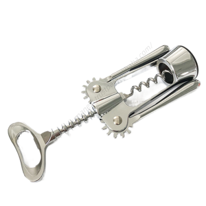 Sacacorchos Multifuncional de Zinc Personalizado FF105 al por Mayor, Herramienta para Abrir Botellas de Vino, Abridor Manual para Cocina, Restaurantes y Bares - Product Image 1