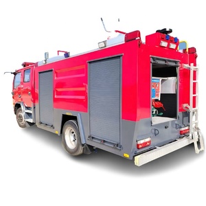 1suzu camiones cisterna contra incendios 5000L tanque de escalera pumper Max Red Diesel Tank aviones extintores de incendios vehículos de bomberos - Product Image 6