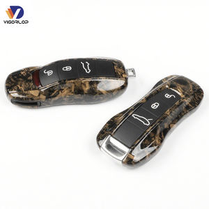 Accesorios Decoración de interiores Proveedor Nuevas llegadas Cubiertas de <span class=keywords><strong>llave</strong></span> de coche para <span class=keywords><strong>Porsche</strong></span> Cayenne Panamera <span class=keywords><strong>Macan</strong></span> 718 981 991 992 Taycan - Product Image 1