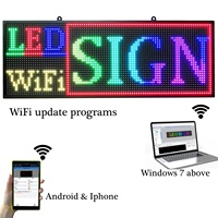 Écran LED P10 couleur RVB personnalisé pour intérieur/extérieur, avec affichage de texte défilant, programmable Wi-Fi, pour messages, ascenseurs et éducation