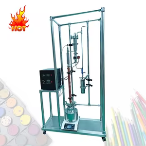 Extractor de Aceites Esenciales de Alta Pureza en Oferta: Columna Rectificadora al Vacío de Acero Inoxidable + Reactor Multiusos - Product Image 1