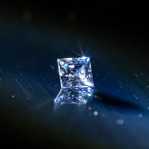 Özel mavi Loos Lab yetiştirilen elmas yüzük düğün Band üretici 0.5-5CT Garnet LUAG GAGG gevşek VVS Grown takı